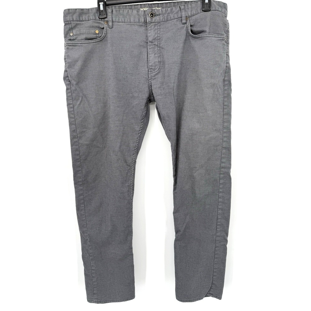Rodd & Gunn Straight Fit Gray Stretch Denim Casual Jeans Men's 42L Casual *READ*